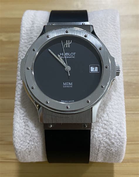 Rare Vintage Hublot Fusion “MDM GENEVE” Ref 1620.1 